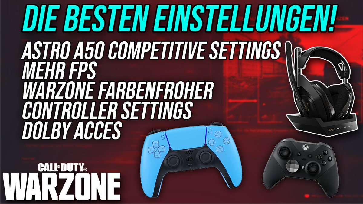 DerExorzistEXZT's tweet image. Die BETSEN Einstellungen in Warzone ❌ Astro A50 ❌ Warzone Farbenfroher ❌ Beste Empfindlichkeit
youtu.be/9FN6fYitKyM


#Warzone #WarzoneGuide #WarzoneSettings