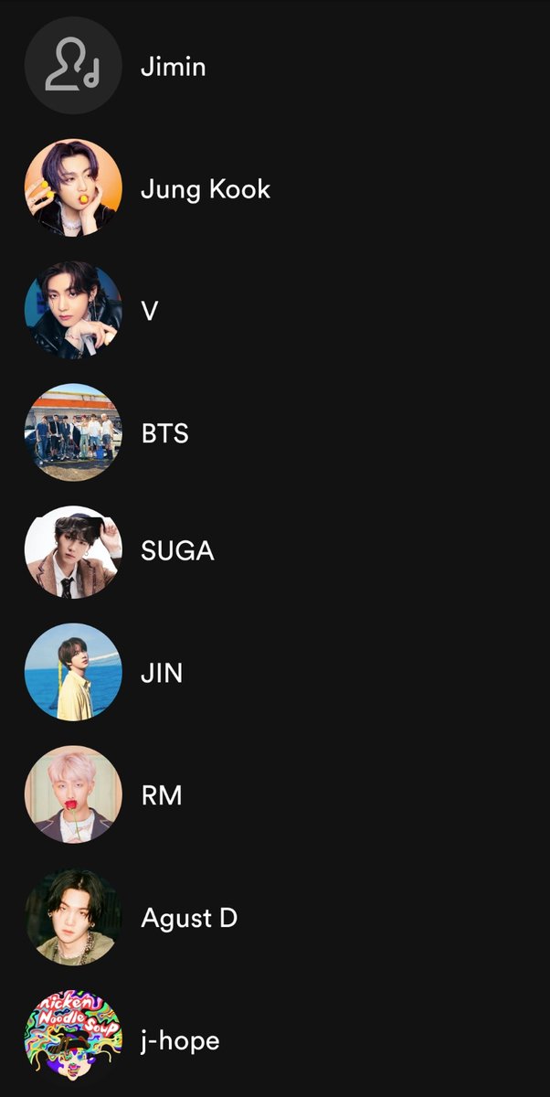 Elymin136's tweet photo. — Perfiles Oficiales individuales de BTS en Spotify

🐨• https://t.co/r971vkyej5
🐹• https://t.co/B7XBzGffiX
🐱• https://t.co/2PVkYXfvgI
• https://t.co/f3uDtEzWoA
🐿• https://t.co/x25CpvJTJs
🐥• https://t.co/09wLr5DWUA
🐻• https://t.co/VGmIDBUO16

@BTS_twt https://t.co/0NMJwzxW5r