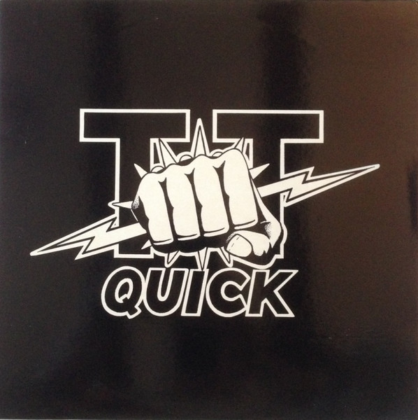 METALSHOPROCKS's tweet photo. April 1984: Megaforce issued the debut EP from New Jersey metal band T.T. Quick that one review described as a "fiery little nugget from the glory days of L’Amours". While in town, several members of Iron Maiden played "Wrathchild" with the band. https://t.co/cYq08BQz7Y #TTQuick https://t.co/n5DjzoSBe3