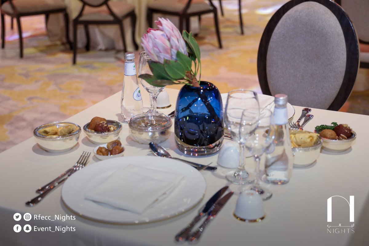 RFECC_NIGHTS's tweet photo. #عدسة_ليالي تلتقط لكم جانب من تجهيزات وليمة الإفطار🍽✨ https://t.co/IW2udkQVzg