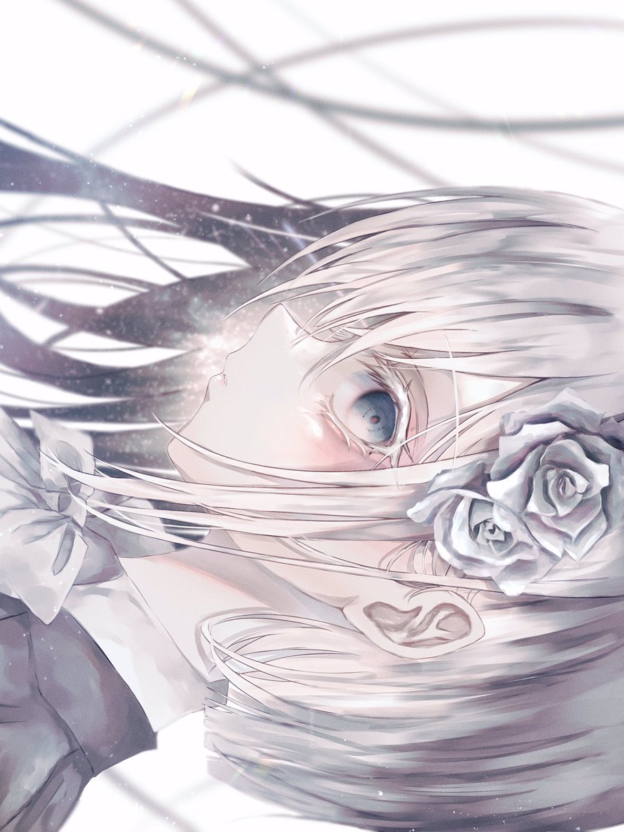 「White Rose 」|マルナのイラスト