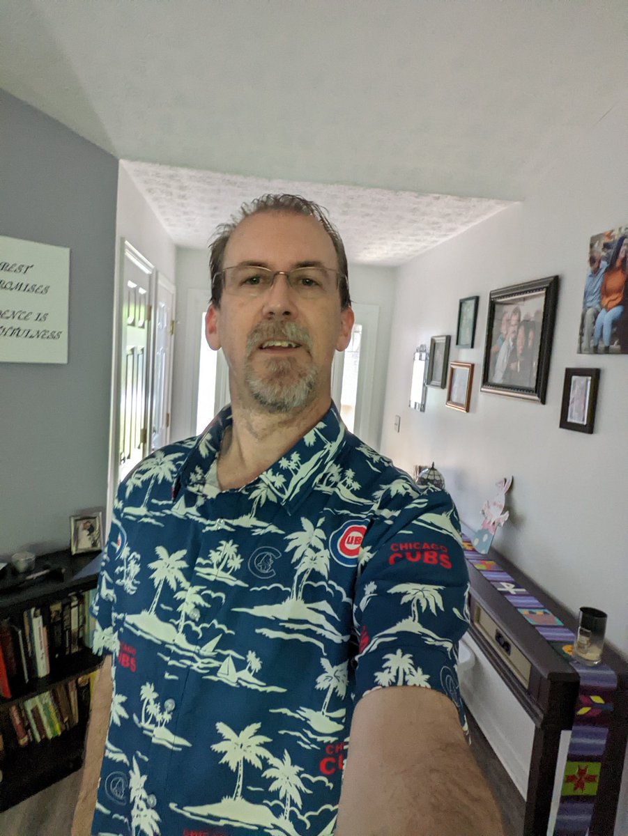 ROsgerby's tweet image. When the boys win by #3touchdowns on Saturday, you #represent on Sunday 
#GoCubsGo 

PS Get well soon, Clint.