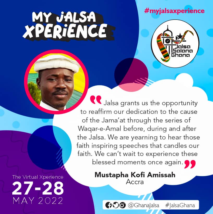 #MyJalsaXperience Share your #JalsaSalana experience with the world. Go to bit.ly/myjalsaxperien… #JalsaGhana #JalsaConnect