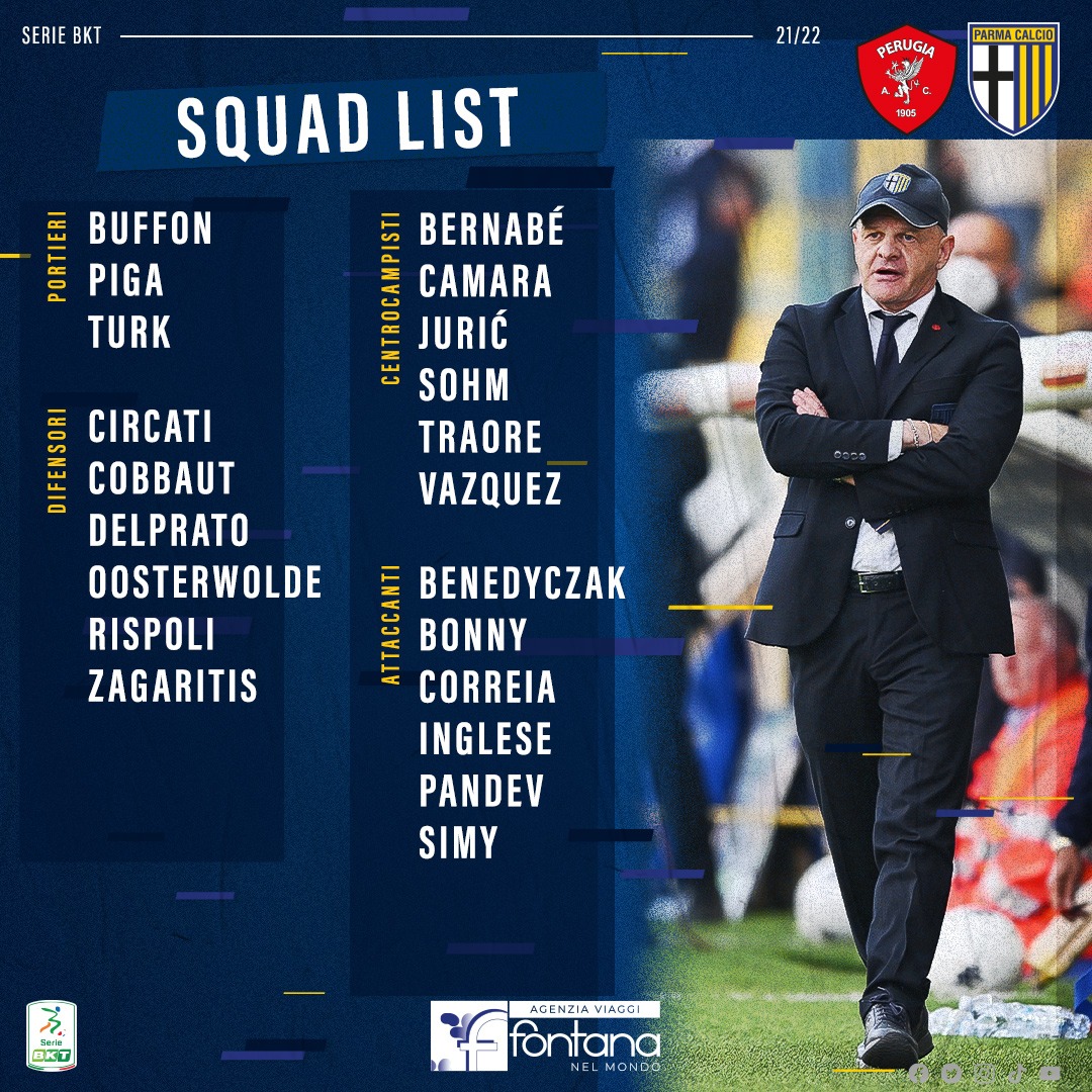 1913parmacalcio's tweet image. Mister #Iachini ha convocato 2️⃣1️⃣ crociati per #PerugiaParma 📝➡️ bit.ly/per-par-conv
#ForzaParma