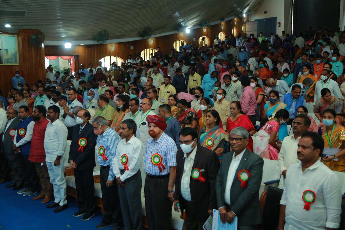 ABRSM4AP's tweet photo. Day-1 Inaguration,Srinivasa Auditorium, Sri Venkateswara University, Tirupati ||National Seminar on National Education Policy || NEP-2020 
A Road to Revamp The Indian Higher Education System 22nd-23rd March,2022 https://t.co/3hmU0ksEv8
