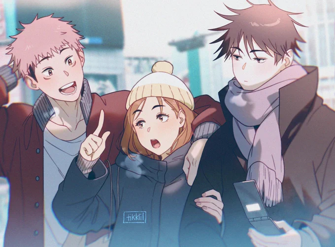 Winter shopping with the 1st years ❄️🛍
#JujutsuKaisen 
