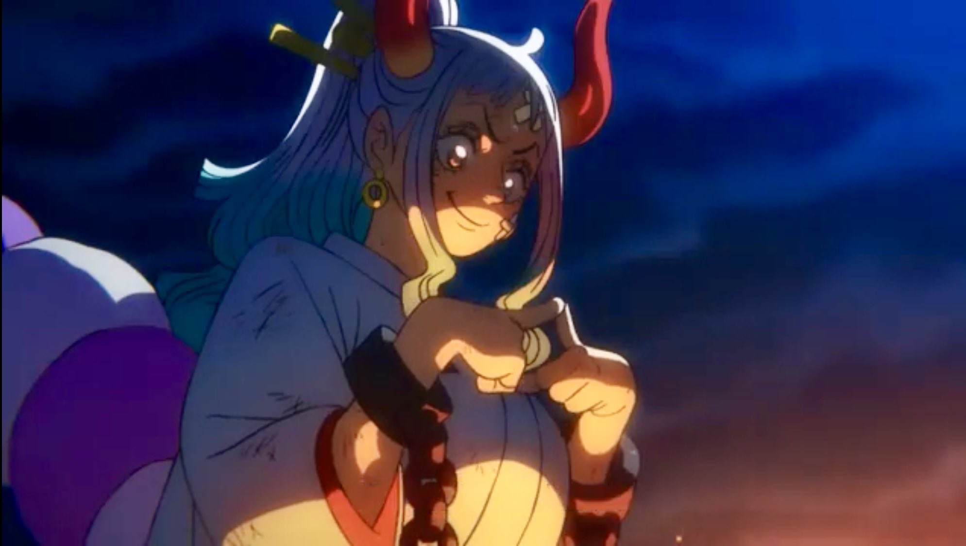 ナツキ 今日のアニメone Pieceやっと観れた 歴代のどのone Piece映画より映画みたいな作画のクオリティだったな笑 普通にカッコ良過ぎて鳥肌立ったわ そんでヤマトが可愛い過ぎた笑 これは推しになるわ笑 Onepiece ワンピース ヤマト T Co