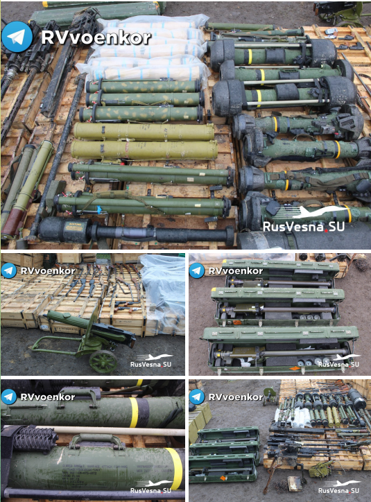 ‼️🏴‍☠️ 🇺🇦 От Максима до Джавелина: новая добыча военных ЦВО

Оружие для Украины собирают со всего мира, но все оно рано или поздно становится трофеями армии России и союзных войск ЛДНР.