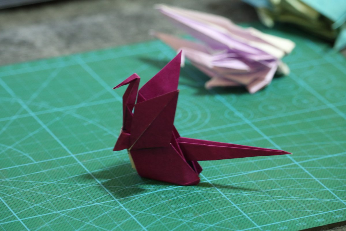 origamiwind's tweet photo. FOLDfest 2022 was fun. Thanks Jason @origamimagiro to have me. @OrigamiUSA

#OrigamiUSA #FoldFest https://t.co/Y1WMmS4lGk