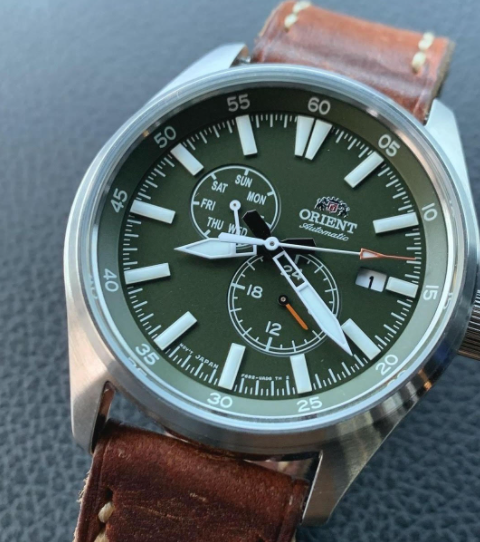 OrientWatchUSA's tweet photo. Orient Watch supports the #modwatch community. Just the simple addition of leather transforms the RA-AK0402E10A
⌚ : RA-AK0402E10A
https://t.co/UWqFZCUJt7 https://t.co/E8TRigtO9n