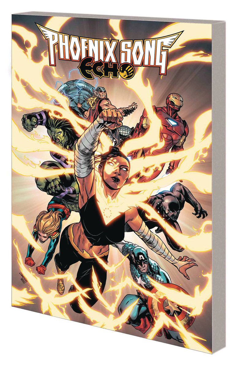 dano_cosmic's tweet photo. New ✨#MarvelCosmic✨ #comics this week for #NCBD (4/27/22)
✨
Phoenix Song Echo TPB
✨
W-@RoanhorseBex,A-#LucaMaresca/#KyleCharles,cover by #CorySmith
✨
#Echo #Phoenix #XMen #Avengers #Marvel #MarvelComics https://t.co/jnwI0zhpnn