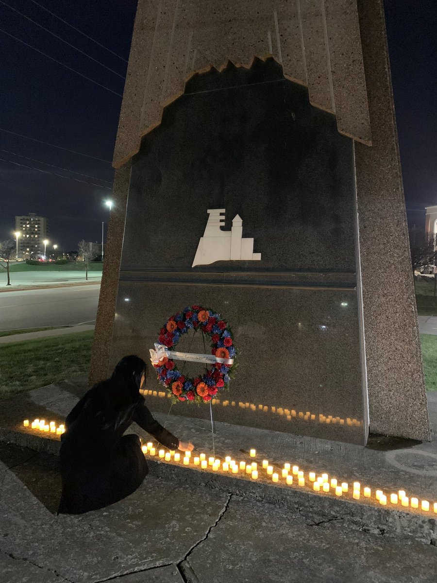 BardishKW's tweet photo. Today marks the 107th anniversary of the Armenian Genocide. On this day of solemn remembrance, we honour the 1.5 million innocent Armenian lives lost from 1915-1923. 

Thanks to @ancc_cnac for inviting me to join your community in commemoration this past Friday. https://t.co/UCZ9FPD7Ry