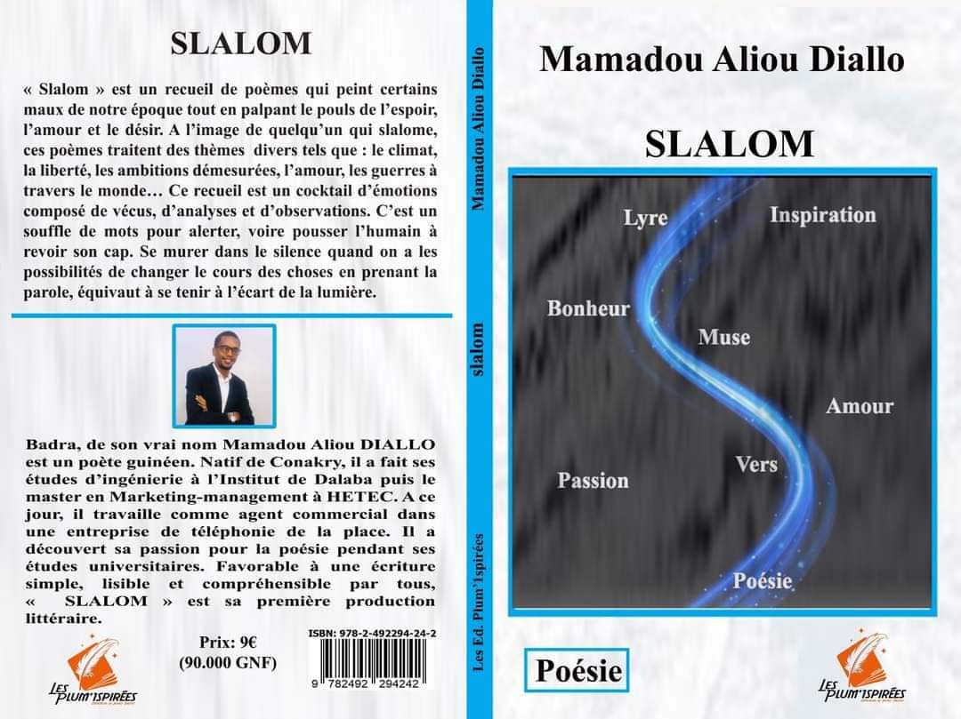 Sourgayanke's tweet photo. Entre obstacles et réussites, amour et peine, bonheur et malheur, voyageons avec @badrazalikatu dans #SLALOM
#ADDV
#Poesie
#TantQueJeVisJeGagne☝ https://t.co/3ue8HfrOWh