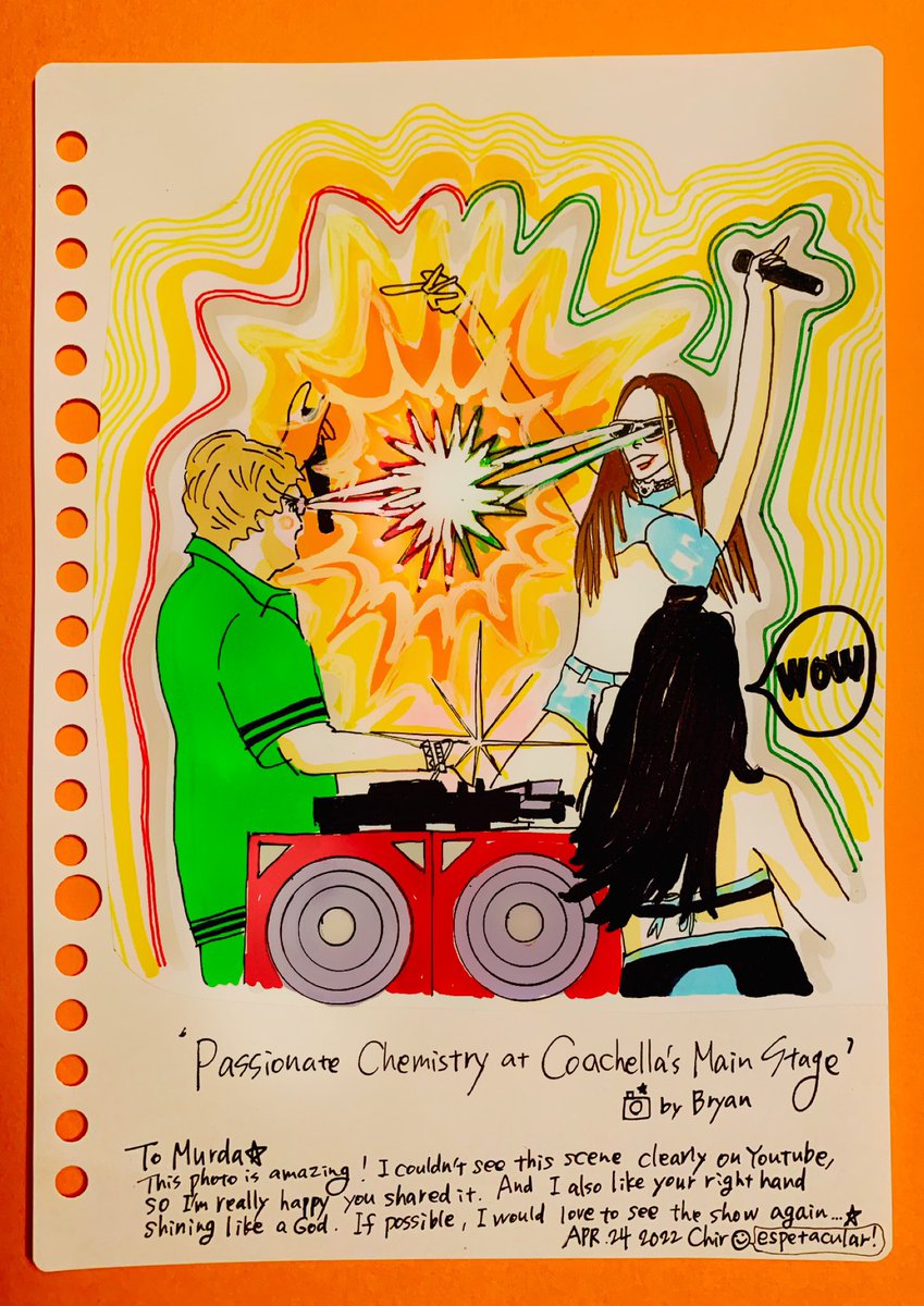 chiro_grants's tweet photo. 'Passionate chemistry at Coachella's main stage🇨🇦🔥🇧🇷'
@murdabeatz
@Anitta
#ANICHELLA
#murdabeatz #anitta #Anitta�� #murdagang #musicproducer #dj #beatmaker #rapper #hiphop #trapmusic #fanart #drawingaday #1日1絵 #ペン画 #お絵描き #イラスト #nft #nfts #Coachella #eyebeam🤩 https://t.co/N4vCcQR2uz