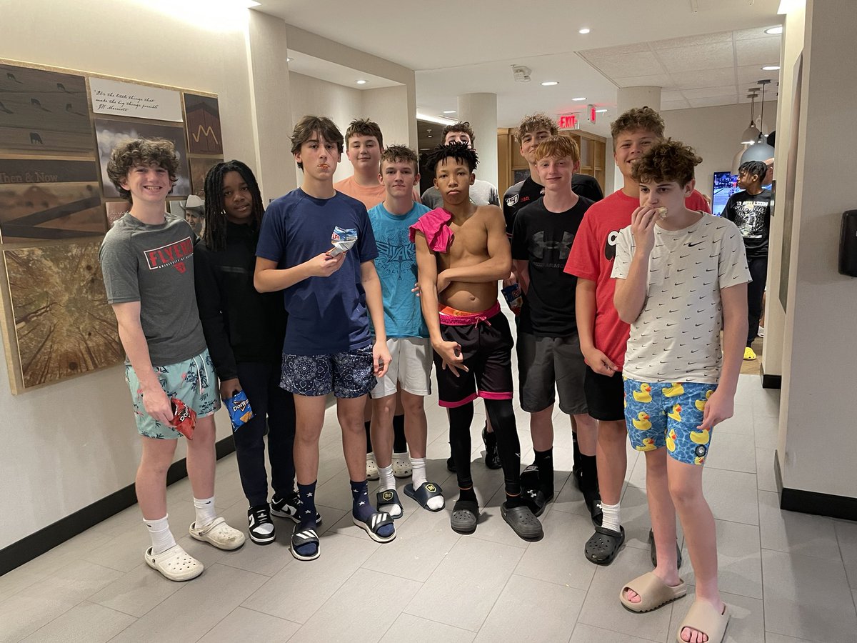 Always great to get our families together during travel tournaments. It’s always about the kids. #itmatters