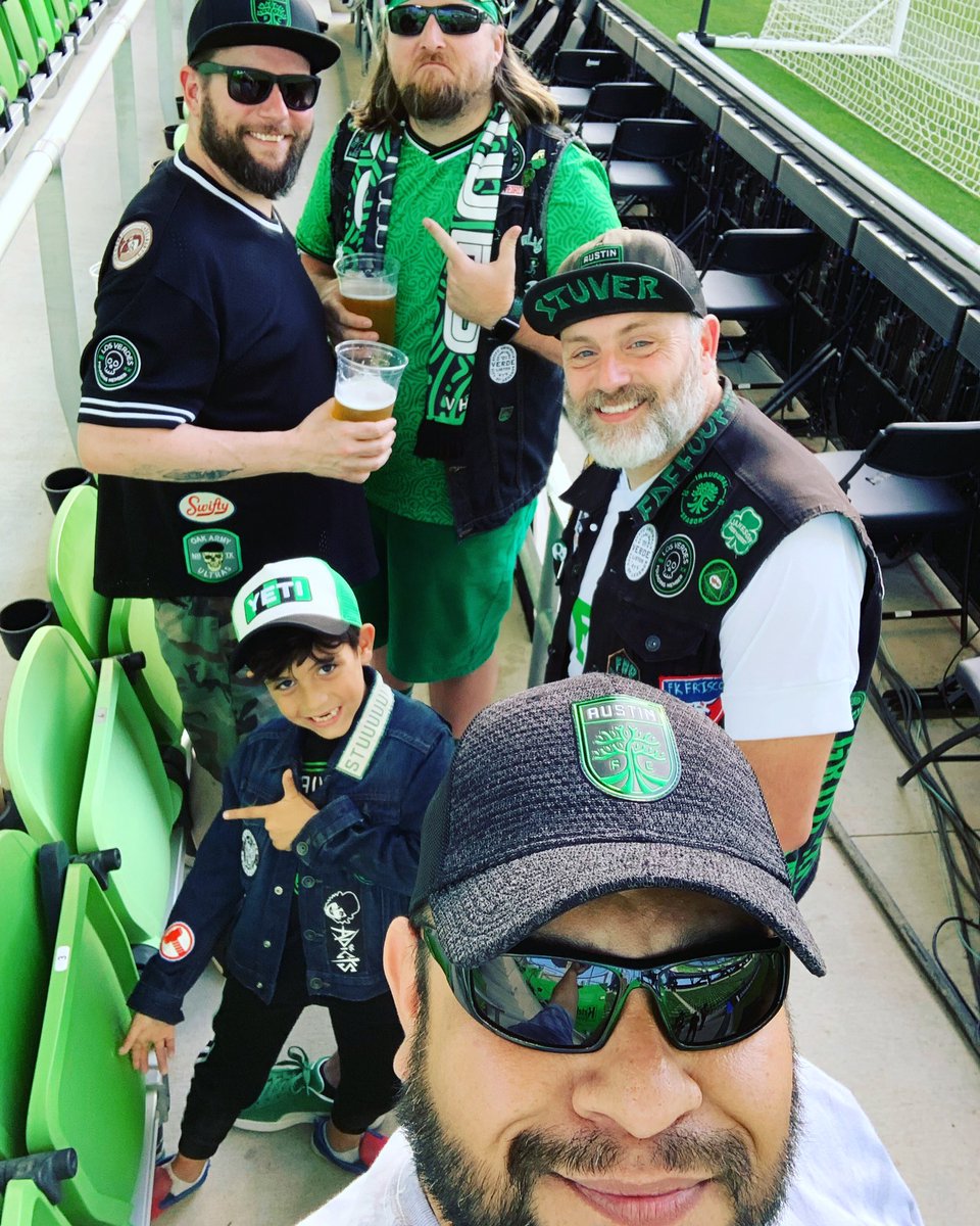StoopidTree's tweet image. When the boys at #Q2 get wild for #AustinFC we tend to blow the roof off the joint