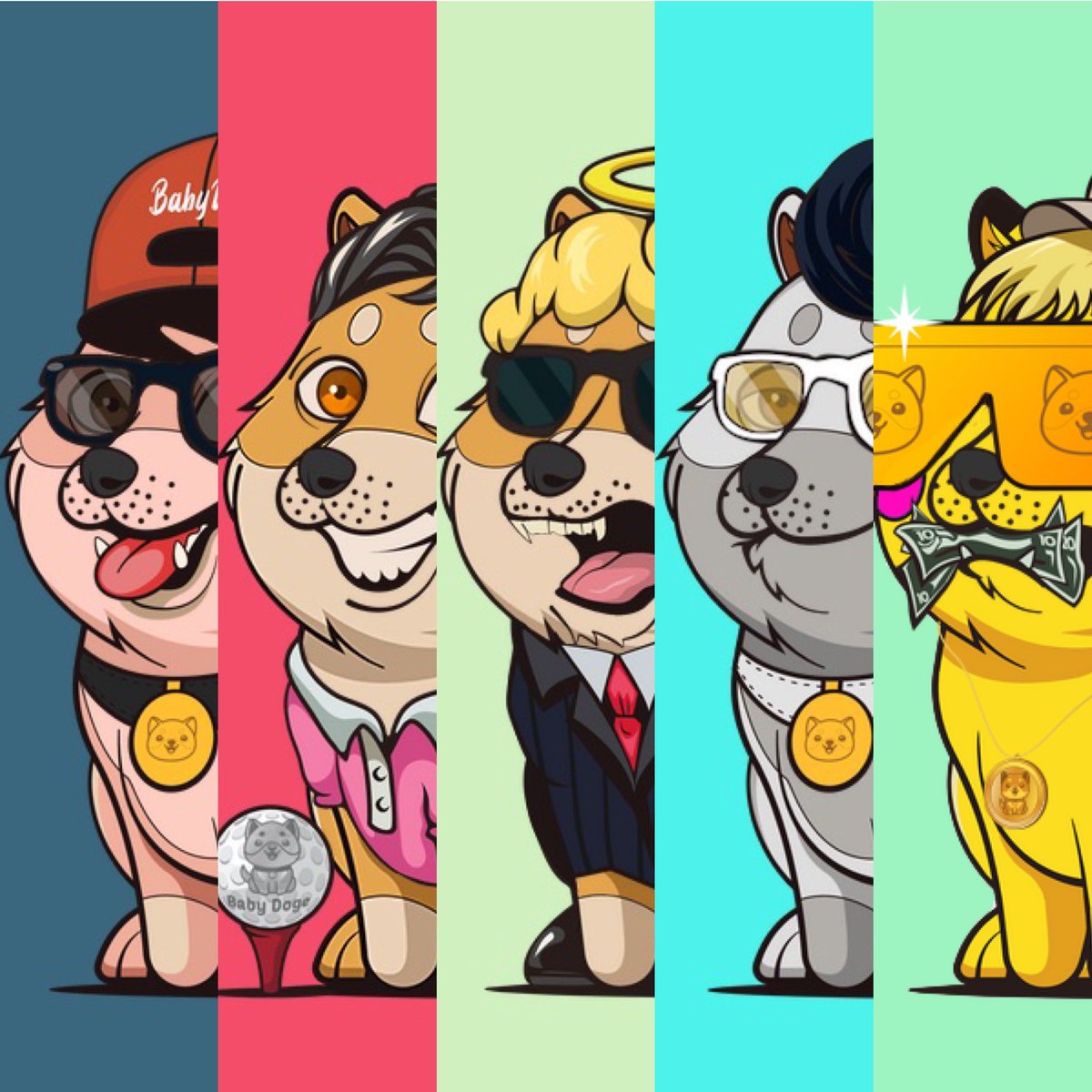 Would you sell your dog?
Of course not! 

#BabyDoge is your virtual doge

Just hold pet &amp; love your best friend !

Adopt one &amp; join our army at BabyDogeNFT.com

Less than 1700 remain!