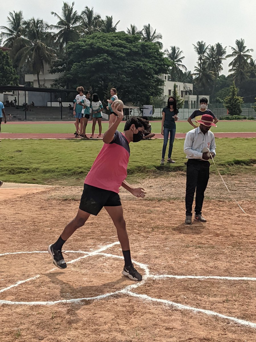 After a two-year hiatus, BAASC events resumed with its first Middle School Track &amp; Field event. Students had a lot of success, but also a lot of fun #cisbwolves #cisbrocks