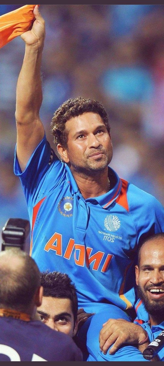 Harrshit1's tweet photo. Happy B'day to my forever hero @sachin_rt

Truly an inspirational &amp; amazing person who gave millions of memorable moments in his 24 year marvellous career.

Cricket is never the same after your retirement @sachin_rt sir

#HappyBirthdaySachin
#HappyBirthdayLegend 
#SachinTendulkar https://t.co/u1ldVYCHYb