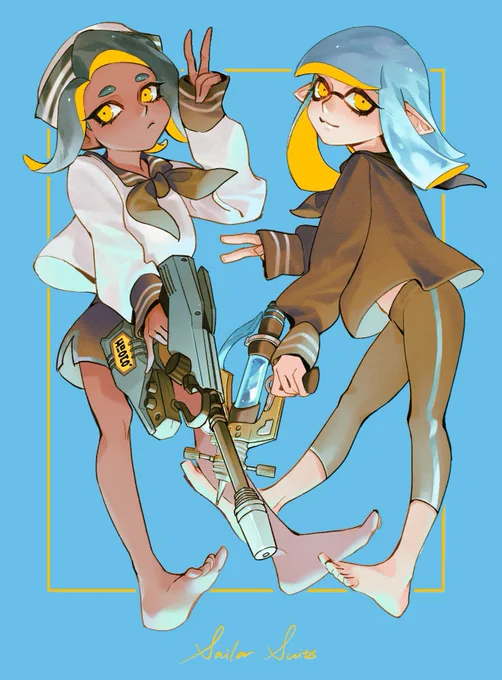 #スプラ3発売日決定したのでスプラ絵描きさん繋がろうぜ

海外勢で多忙で絵を描くのが遅いんですが…よかったら!(古い絵ばっかりですいません🫣 