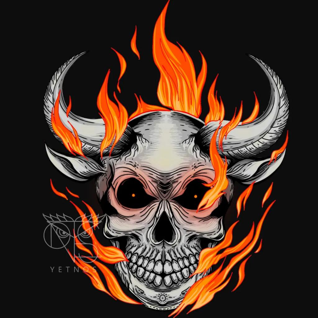 Yetnos2's tweet photo. "Fire skull head" 

~Design for sale~
Contact me :
Yetnosdesign@gmail.com 
+62 8165 4984 930 
. 
Free request mokcup 
File  png transparan , jpg 
File psd
. 
#mask #artist #artwork #photoshop #designart #tshirt #nft #nftartist #apparel #cloths #brand #branding #forsale #sale #art https://t.co/6D2fzPhG4q