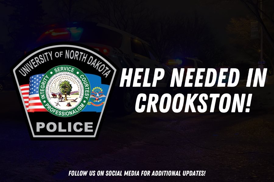 The city of Crookston is in URGENT NEED of volunteers to bag sand. Report immediately to the city shop at 319 3rd Ave. S. (Enter off Sunflower). Several city structures are in immediate peril. Contact the EOC 218-281-4363 or 218-281-4383 for information. #BestCopsAround