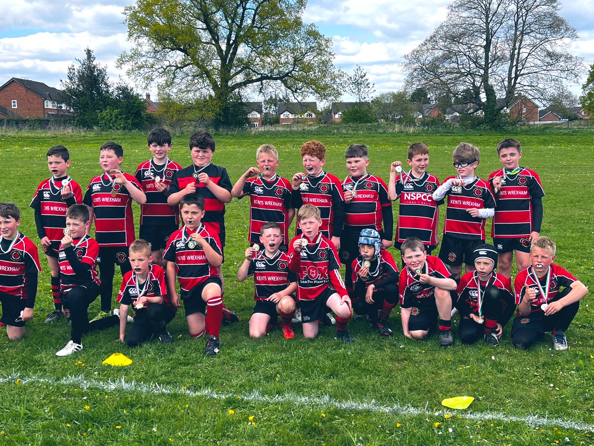 Great morning at Wrexham rugby club for the #AngloWelsh tournament. The two <a href="/moldrfc/">Mold Rugby Club</a> U9s unbeaten through the groups and faced each other in the final. Well done boys #DaIawn