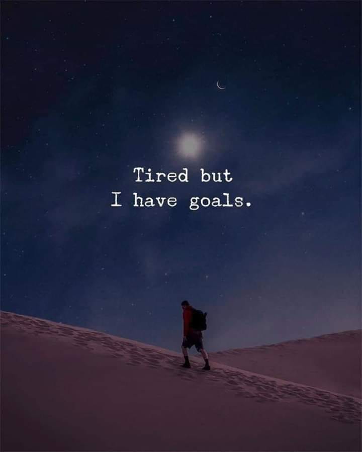 “Yorgunum ama hedeflerim var.”