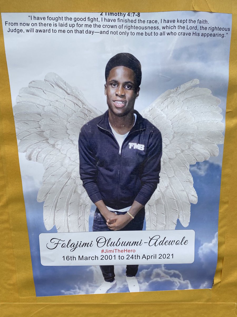 CamelotSE15's tweet photo. Everyone at Camelot School remembers today our past pupil, Jimi Adewole, our very own selfless, courageous hero. One year anniversary today of Jimi’s act of bravery here at London Bridge on 24/04/2021 #jimithehero https://t.co/xqawdDHa71