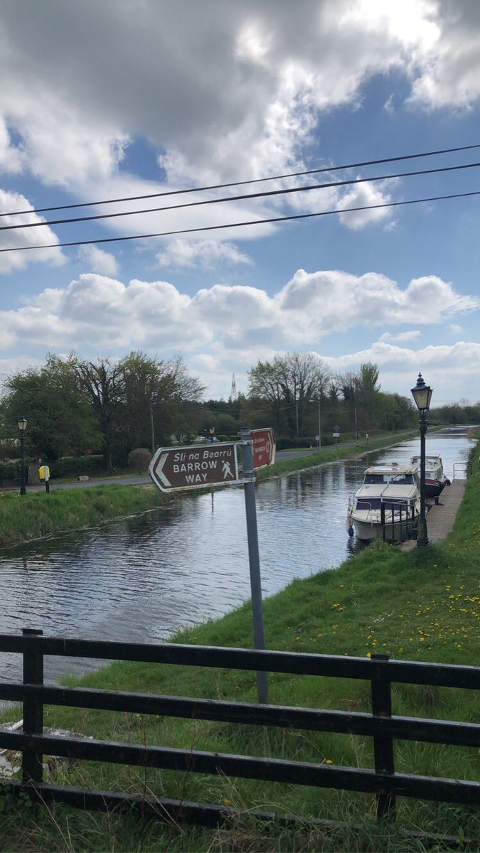 Fabulous day out cycling @TheBarrowWay what an amazing amenity right on our door step,
Just ahead of our bike, kayak and paddle board launch next week. Check out midlandescape.ie for more details 
<a href="/tourism_laois/">Laois Tourism</a> <a href="/LaoisSportsLSP/">Laois Sports LSP</a> 

#cycling #kayaking #paddleboarding