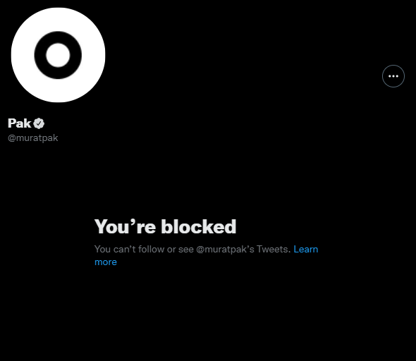?

didn't say anything, liked most of his tweets and supported his projects, only thing might be said "lost 3k" during the ash2 drop - which was true (though refunded by manifold later)

<a href="/muratpak/">Pak</a>