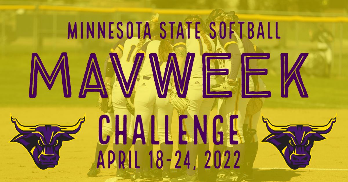 Today is the last day of the MavWeek Challenge – thank you to all who have donated – your gift will have a direct impact on <a href="/MinnStSoftball/">MSU Softball</a>.  If you still want to donate, you can – simply visit msumavericks.com/MavWeek