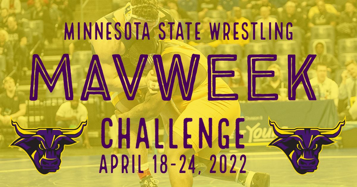 Today is the last day of the MavWeek Challenge – thank you to all who have donated – your gift will have a direct impact on <a href="/MinnStWrestling/">Minnesota State Wrestling</a>.  If you still want to donate, you can – simply visit msumavericks.com/MavWeek