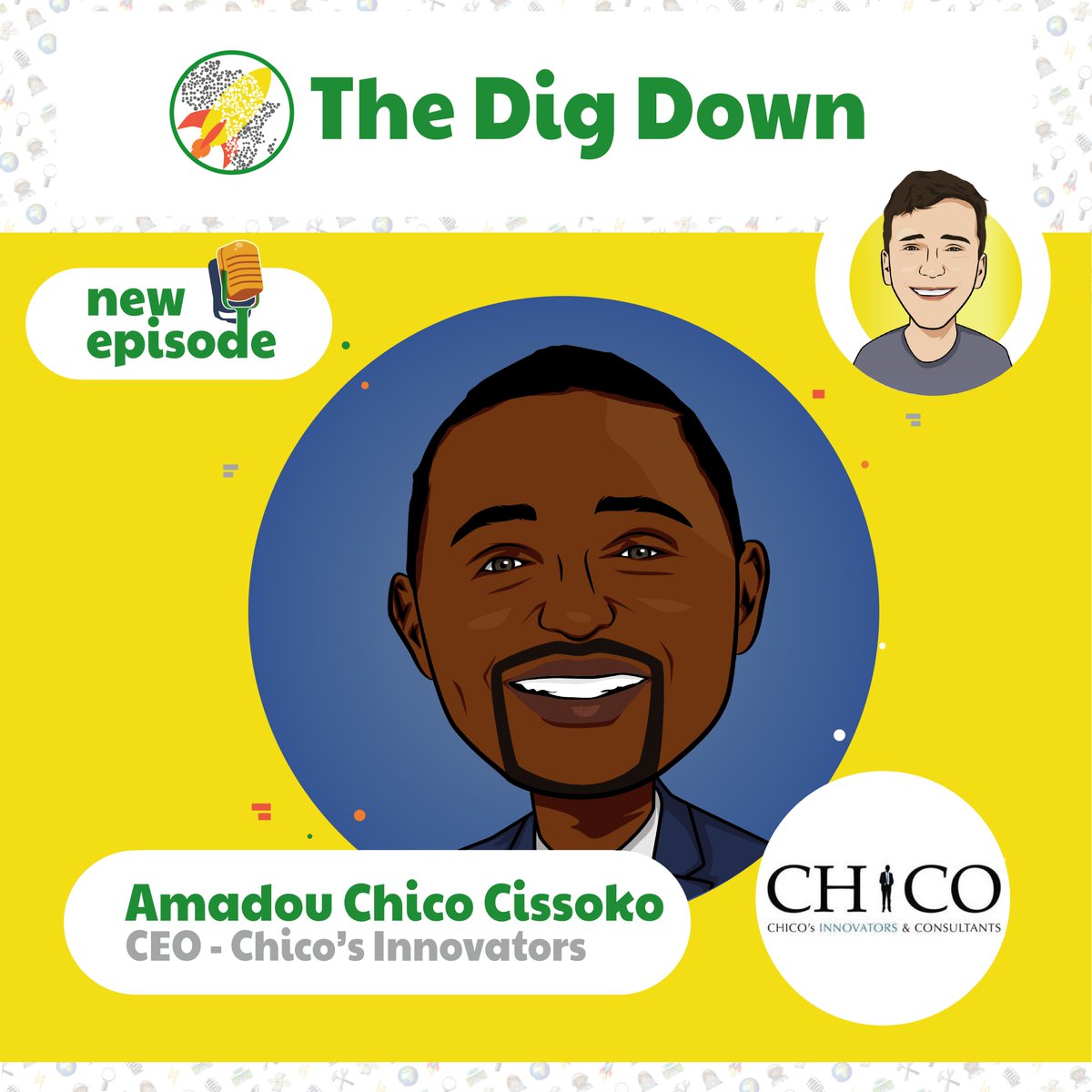 100% success rate in startups? Through his work nurturing young leaders, <a href="/AmadouChico/">Amadou Chico Cissoko</a>  believes it's possible. 🎙️bit.ly/3LbYfep🤩

We talked about Amadou's own work as well as the work being done by <a href="/Adanianlabs/">Adanian labs</a> , building resilient startups and other enjoyable nuggets.
