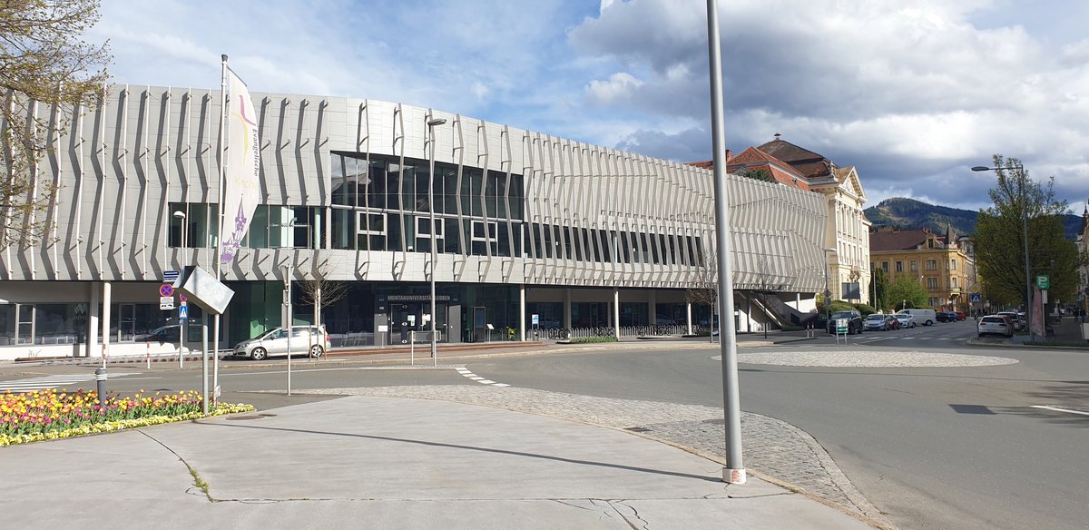 technischemech's tweet photo. Here's the entrance to the #stack22 meeting in case you are wondering where to go. We are (nearly) finished with preparations and looking forward to welcoming you to @unileoben. https://t.co/BlyifiychK