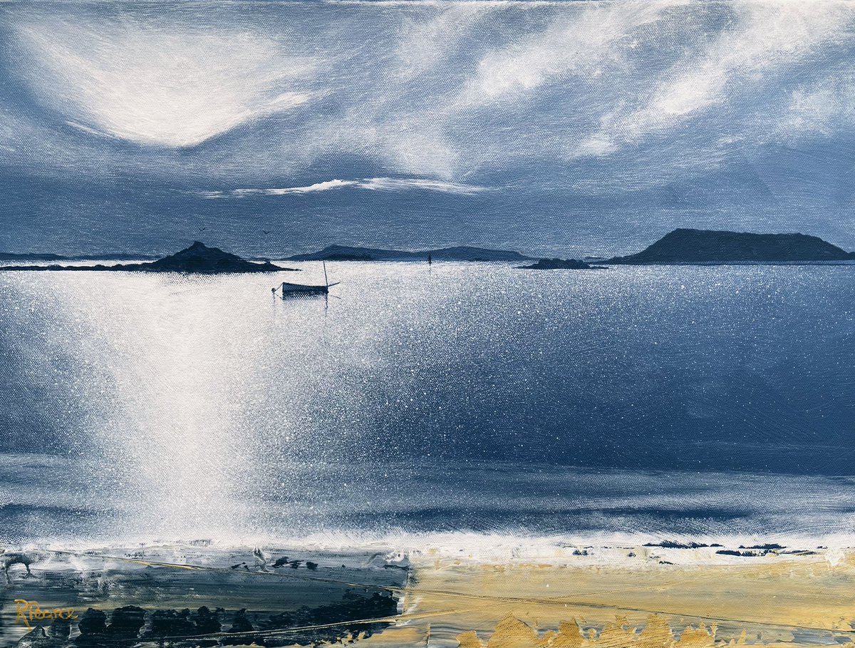 Tresco Harbour light 18x24ins