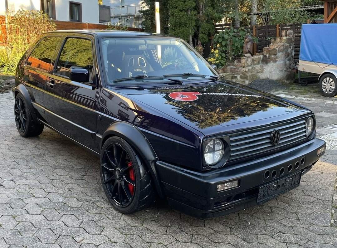 JaMtoka's tweet photo. 1991 VW Golf 2 VR6 Turbo — 650bhp https://t.co/q5wceNYyEj