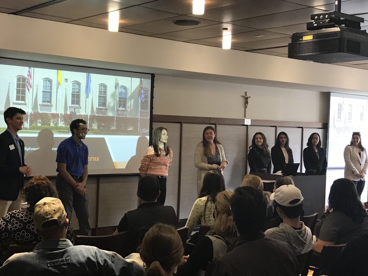 MartinSEdwards's tweet photo. So proud of our ⁦@shuDiplomacy⁩ students who are our very best representatives. Looking forward to meeting more prospective ⁦@SetonHall⁩ students today! https://t.co/DffJHQrzw0