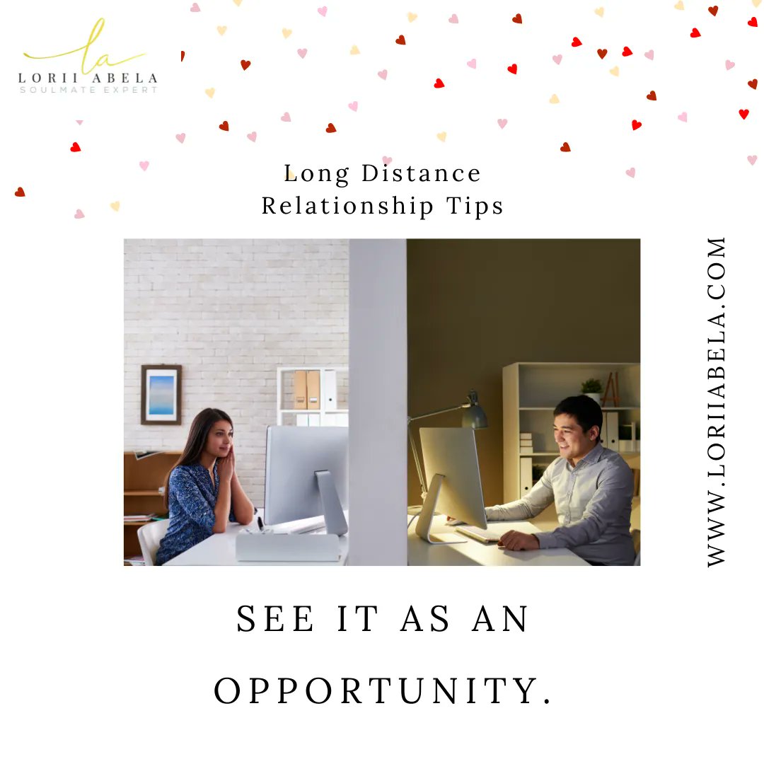 MatchmakerLorii's tweet image. Instead of thinking that this long-distance relationship is pulling you two apart, you should believe that through this experience, the both of you will be bound together even stronger.

#LDR #matchmakertips
