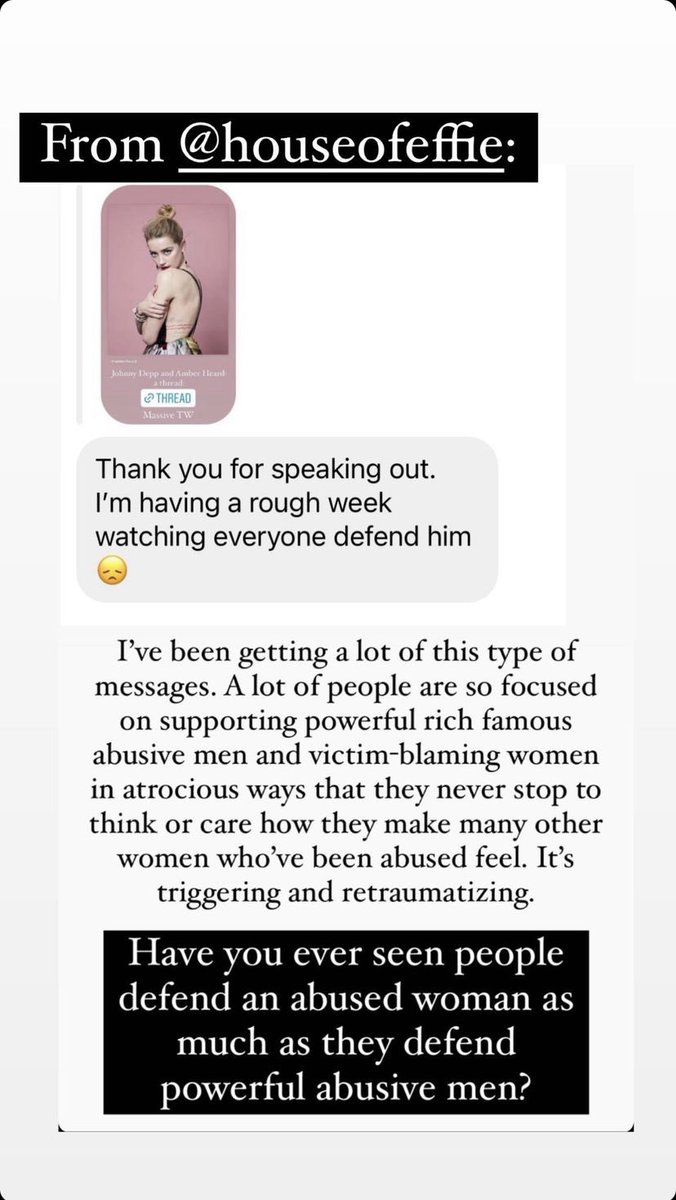 MelodyPuppyDog's tweet photo. “A lot of people are so focused
on supporting powerful rich famous
abusive men and victim-blaming women in atrocious ways that they never stop to think or care how they make many other women who've been abused feel” #domesticviolence #triggering #retraumatizing https://t.co/XDgIM2oIem