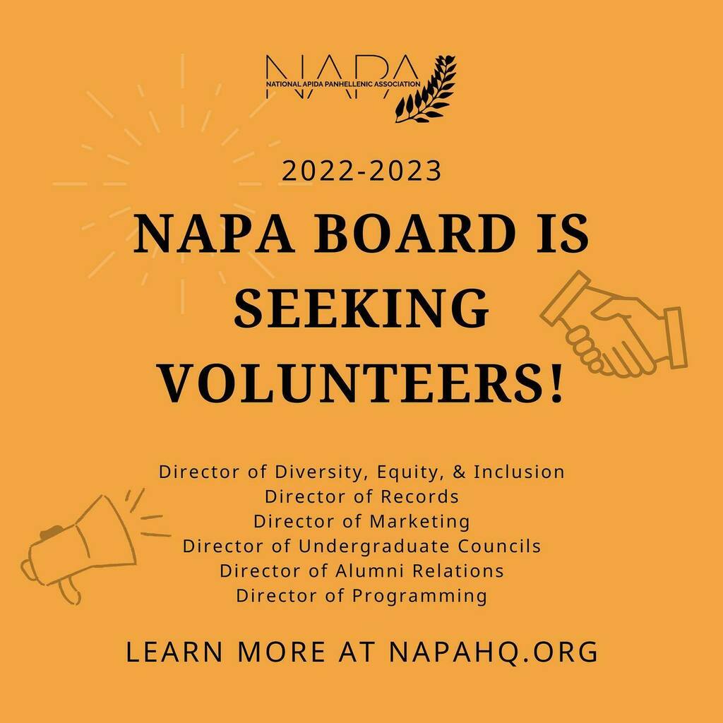 NAPA is looking for volunteers to help with specific projects! Please see project descriptions below. We expect each role to be fulfilled for the duration of the current calendar year (April 2022 to January 2023) with freedom and flexibility to work arou… instagr.am/p/CcvM_MOu9yG/
