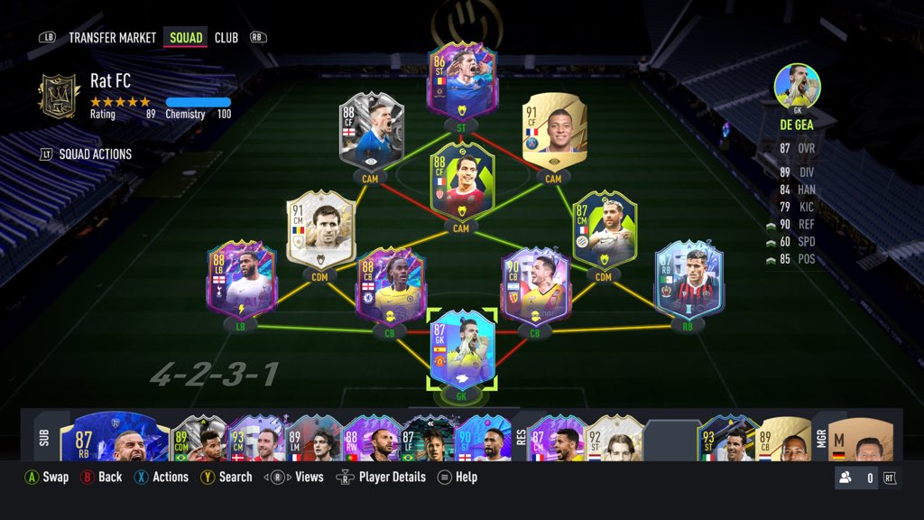 relaxyourgums's tweet photo. All untradeable #dannyaaronsfut https://t.co/JU0MAyGM7Z