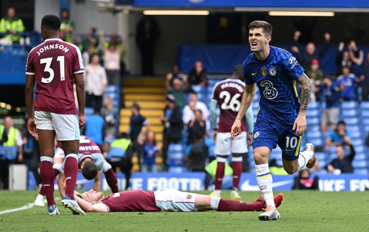 CHELSEA_THFC's tweet photo. ฮีโร่ตัวจริง CAPTAIN AMERICA 🇺🇸 Christian Pulisic ลงมายิงประตูชัยช่วยทีมคว้า 3 แต้มได้สำเร็จในเกมที่พวกเราเล่นได้ไม่ค่อยดีนัก แต่สุดท้ายทุกคนก็ช่วยคว้า 3 แต้มสำคัญได้สำเร็จ
#CFC #Chelsea #ChelseaFc #CFCTHFC https://t.co/JG7wm3jYcR