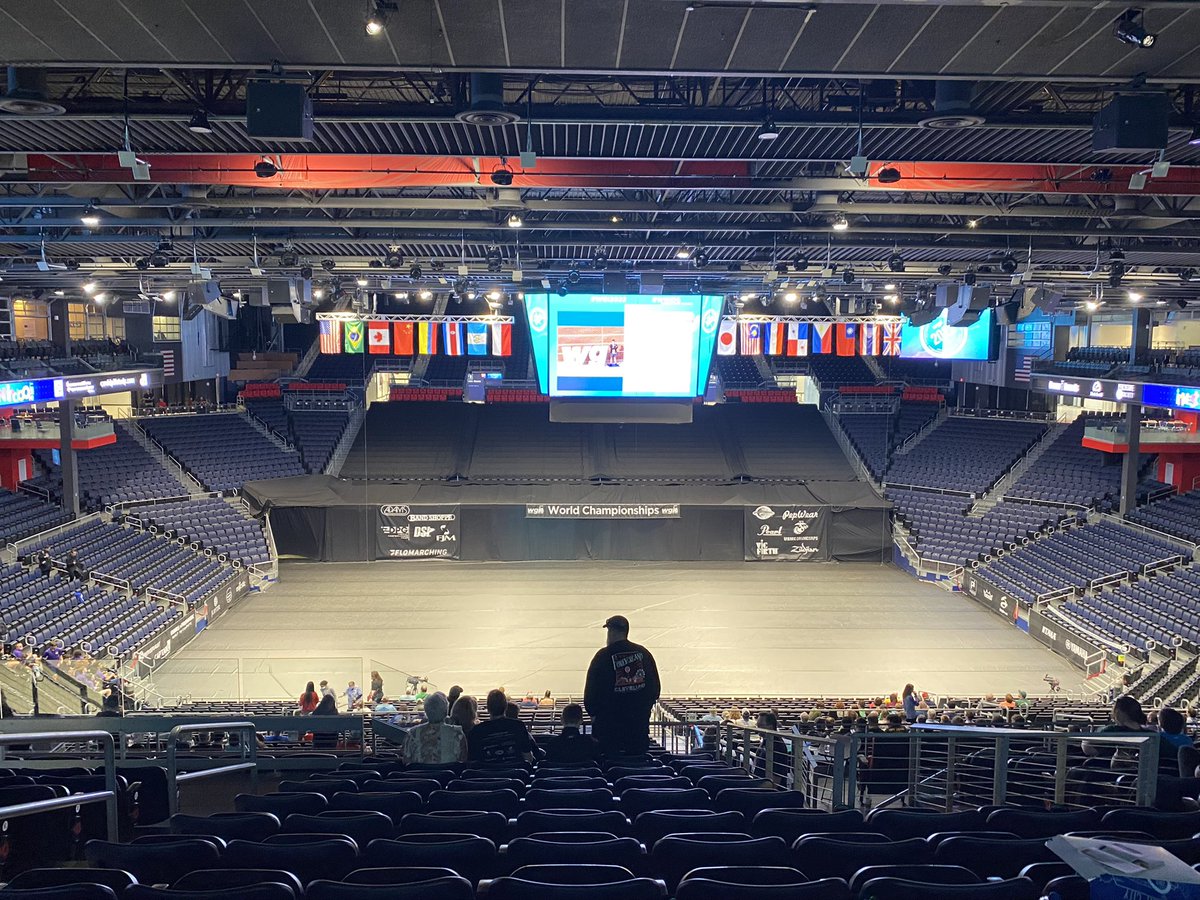 Ready for the action!  LETS GO Westfield!!  #WGI2022 #WINDS