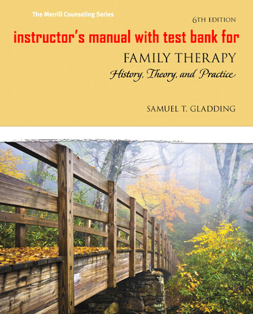 booksolutionst1's tweet photo. Test Bank &amp; Solution Manual for Family Therapy: History, Theory, and Practice 6th Edition

 Product details:
by Samuel T. Gladding  (Author)
Price = $15.55
Product link:
https://t.co/FGdqkR4WHb

#Solution_Manual #Test_Bank #Family #Therapy: #History, #Theory,  #Practice #Edition https://t.co/73jzWIqeXA