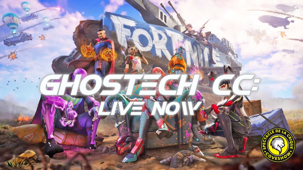 SUNDAY ON THE SHOW: THIS GAME 
<a href="/FortniteGame/">FortniteGame</a> #Fortnite ( 10AM )
 
@GhostechOrg #InspireTheNext 
* Location : twitch.tv/coveshow 

Thank You All for your Support