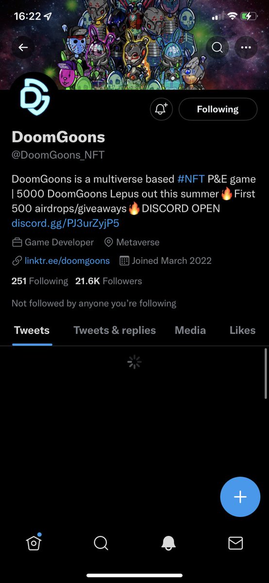 jamalsfather69's tweet photo. @chitaglorya__ @DoomGoons_NFT Done 🥳 https://t.co/PDnjchUsJ0
