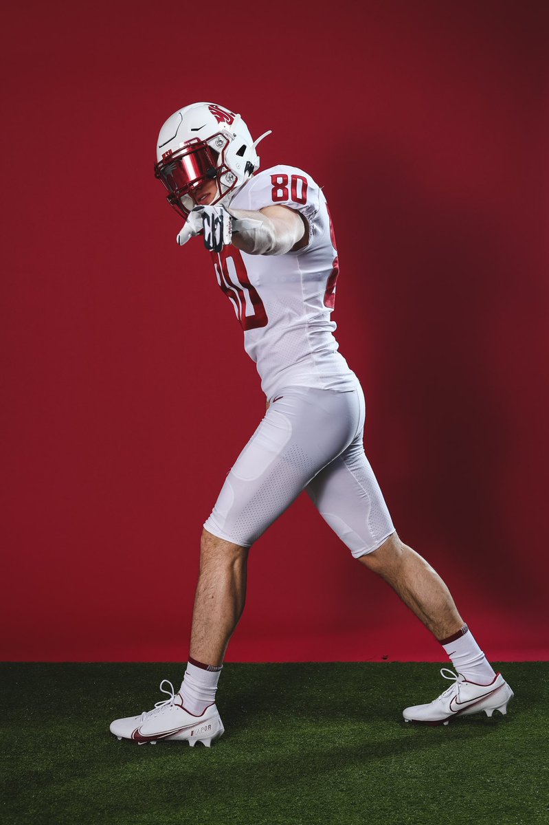 Had an awesome spring game visit yesterday with @WSUCougarFB ! Thank you to the coaches and staff making it possible. Go Cougs! @CoachRegalado @WhitworthN @CoachDickert @CoachMorriss @BrandonHuffman