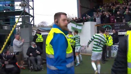 stevonevo1's tweet image. Disgusting from Jota (Back) has assaulted a police officer. These players just don’t know where the line is do they. Surely deducted points for dangerous celebrations? @ScotlandNT @ScottishFA