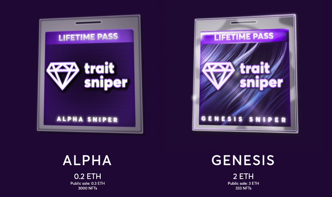 🐼 Amazing Pandaverse x Trait Sniper ⚡️

2x Trait Sniper Lifetime Alpha Pass #Whitelist Spots!

To enter:
💜 Follow <a href="/AMAZING_PNDV/">AMAZING PANDAVERSE NFT</a> &amp; <a href="/trait_sniper/">Trait Sniper</a> 
💜 RT + Like
💜 Tag 5 NFT Friends
🔥 Join Discord discord.gg/amazingpandave…

⏱ Ends in 24 Hours!

#NFTGiveaway